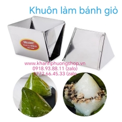 Khuôn làm bánh giò inox 9x9x8cm - khuôn làm bánh giò