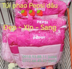 Túi xách thời trang quà tặng Pepsi dâu cao cấp - túi phao chống thấm quà tặng pepsi