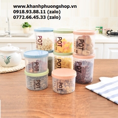 hộp nhựa đựng gia vị - hủ đựng gia vị