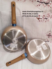 chảo 24cm lòng sâu siêu dày nấu bếp từ - chảo 24cm lòng sâu siêu dày