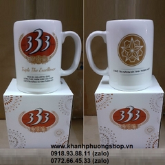 ly uống bia gốm sứ Minh Long 500ml - ly sứ uống bia