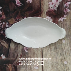 dĩa để trái cây sứ Minh Long - dĩa trưng trái cây sứ Minh Long
