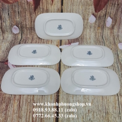 khay để khăn ăn sứ Minh Long - khay để khăn sứ minh long
