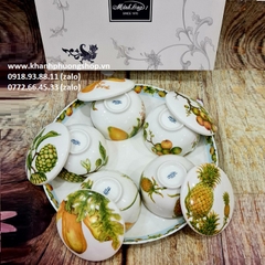 khay mứt sứ Minh Long - khay mứt sứ - khay mứt gốm sứ Minh Long