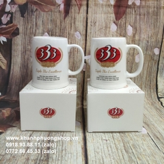 ly uống bia gốm sứ Minh Long 500ml - ly sứ uống bia