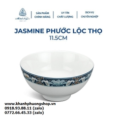 bộ chén tô dĩa Phước Lộc Thọ sứ Minh Long 12,16 món - chén tô dĩa phước lộc thọ sứ minh long