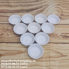 bộ 06 chén muối tiêu nhỏ - bộ 06 chén chấm tròn nhỏ