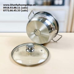 nồi inox five star 3 đáy 24cm - nồi inox five star 3 đáy