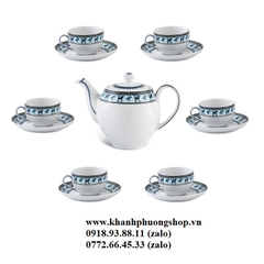 bộ ấm trà Camellia Lộc Lạc 0.8L sứ Minh Long - bộ ấm trà Lộc Lạc 0.8L sứ Minh Long