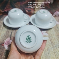 tách uống trà, cà phê sứ Minh Long 0.22L - tách trà, tách cà phê sứ minh long