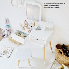 bộ đồ chơi bàn trang điểm cho bé - bàn trang điểm cho bé