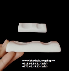 Gác muỗng đũa sứ trắng cao cấp - đồ gác chung muỗng đũa bằng sứ