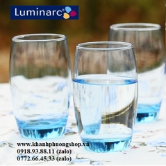 ly thủy tinh Luminarc trắng xanh 350ml - ly thủy tinh cao Luminarc trắng xanh