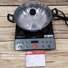 bếp từ Sunhouse mặt kính cường lực - bếp điện từ sunhouse mặt kính