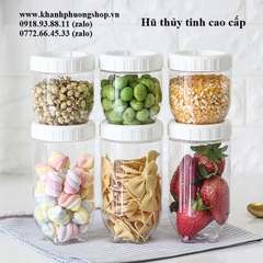 hũ thủy tinh đựng thực phẩm - hủ thủy tinh đựng thực phẩm