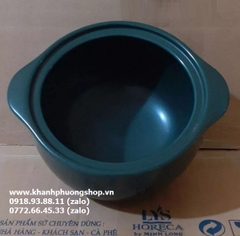 nồi sứ Minh Long không nắp - nồi dưỡng sinh sứ Minh Long không nắp