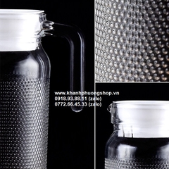 bình đựng nước thủy tinh - bình thủy tinh đựng nước