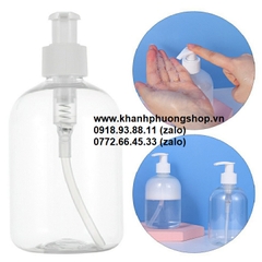 chai nhựa pet có vòi ấn - chai nhựa pet có vòi nhấn