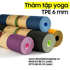 thảm tập yoga 2 mặt - thảm tập yoga cao cấp