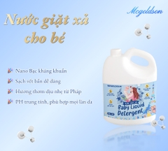 Nước giặt xả Baby Liquid Detergent 3000 mL
