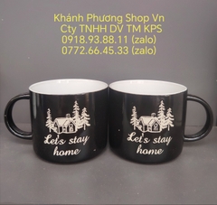 Bộ 2 ca sứ tráng men cao cấp 500ml - ca sứ có quai 500ml