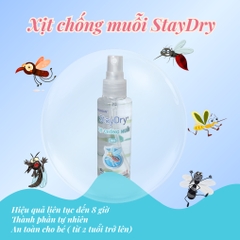 Xịt chống muỗi StayDry (70ml)