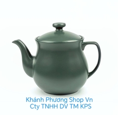 Ấm nước (siêu thuốc) dưỡng sinh 3.3 L + nắp – HealthyCook – Xanh rêu