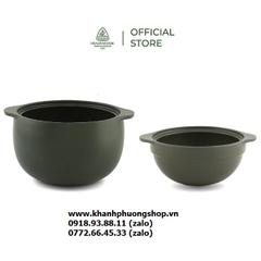 nồi sứ Minh Long không nắp - nồi dưỡng sinh sứ Minh Long không nắp