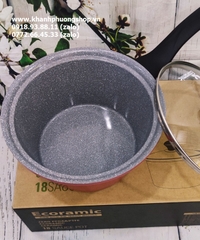 nồi vân đá xài bếp từ Ecoramic Hàn Quốc - nồi vân đá xài bếp từ