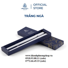 đũa sứ Minh Long 24.5cm - đũa sứ trắng minh long