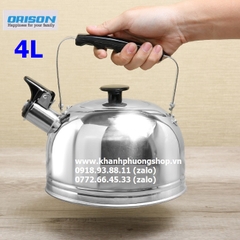 ấm đun nước tự reo 4L Orison - ấm đun nước 4L xài bếp từ