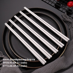 đũa sứ trắng 24.5cm - đũa sứ trắng