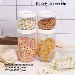 hũ thủy tinh đựng thực phẩm - hủ thủy tinh đựng thực phẩm