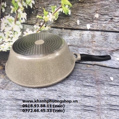 chảo đá lòng sâu lock&lock 7 lớp - chảo đá sạu lòng lock&lock