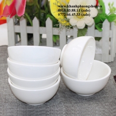 Bộ 4 chén sứ đựng nước chấm - chén sứ đựng nước chấm