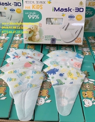 khẩu trang y tế cho bé hộp 50 cái - khẩu trang 3D cho bé hộp 50 cái