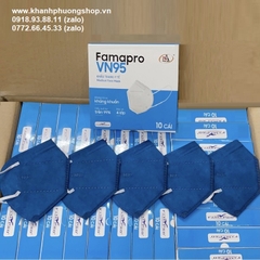 khẩu trang N95 Famapro - khẩu trang N95 không van