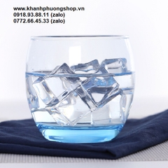 bộ 6 ly thủy tinh Luminarc 350ml - ly thủy tinh trắng xanh