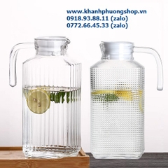 Bình thủy tinh đựng nước 1.8L - bình thủy tinh đựng nước 1.8L