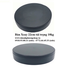 đế xoay trưng bày sản phẩm 22cm tải nặng 10 kg - đế xoay trưng bày sản phẩm