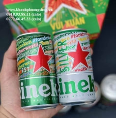 set quà tặng bia Ken cao cấp 2024 - set quà tặng bia Heineken Tết 2024