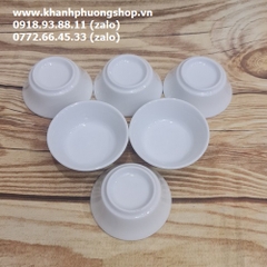 bộ 06 chén muối tiêu nhỏ - bộ 06 chén chấm tròn nhỏ