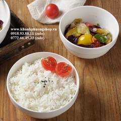 tô sứ trắng ăn cơm - tô sứ trắng - tô sứ