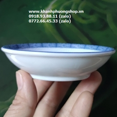 chén đựng nước chấm thôn dã sứ Minh Long 9cm - chén chấm sứ minh long
