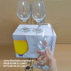 ly uống rượu vang chân cao 390ml - ly vang cao 390ml