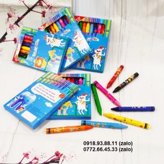 bộ 3 hộp sáp tô màu cho bé - sáp tô màu