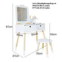 bộ đồ chơi bàn trang điểm cho bé - bàn trang điểm cho bé
