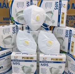 khẩu trang N95 không van - khẩu trang N95 - khẩu trang y tế N95
