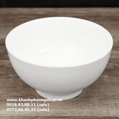tô sứ Minh Long 23cm - tô sứ trắng thân cao 23cm sứ Minh Long