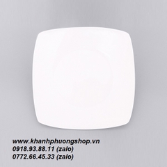 dĩa sứ vuông Minh Long - dĩa vuông sứ Minh Long